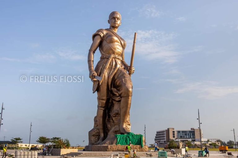 Inauguration de l’esplanade de l’Amazone, de la Statue de Bio Guerra et