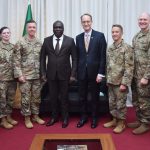 Coopération Militaire Bénin – USA : Le Ministre Gildas AGONKAN reçoit le Général de Brigade Mitchell JOHNSON